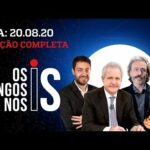 OS PINGOS NOS IS - 20/08/20 - SENADO SABOTA O BRASIL / ENTREVISTA NA LIVE / BOLSONARO EM ALTA
