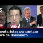 EXCLUSIVO: Entrevista durante a live de Jair Bolsonaro de 20/08/20