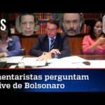 EXCLUSIVO: Entrevista durante a live de Jair Bolsonaro de 27/08/20