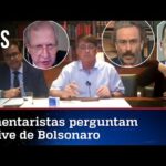 EXCLUSIVO: Entrevista durante a  live de Jair Bolsonaro de 13/08/20