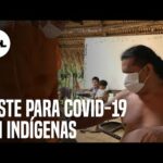 Comunidade indígena amazônica é testada para Covid-19