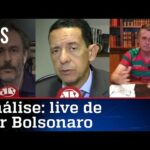 Comentaristas analisam live de Jair Bolsonaro de 17/09/20