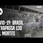 Brasil registra 836 novos óbitos por covid-19 nas últimas 24h