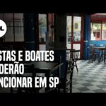 Covid-19: Salões de festas e boates poderão funcionar como bares e restaurantes em São Paulo