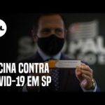 Vacina: Doria anuncia 46 milhões de doses contra a covid-19 para dezembro em SP