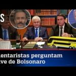 EXCLUSIVO: Entrevista durante a live de Jair Bolsonaro de 22/10/20