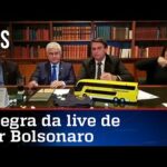 Íntegra da live de Jair Bolsonaro de 22/10/20