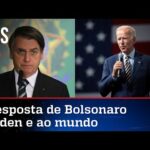 Bolsonaro enquadra Biden e rebate mentiras sobre Amazônia