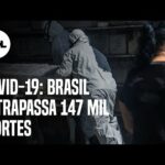 Brasil registra 819 novos óbitos por covid-19 nas últimas 24h