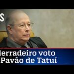 Em último ato, Celso de Mello insiste em voto contra Bolsonaro