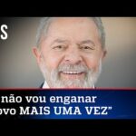 Lula sincerão promete não enganar mais o povo