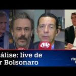 Comentaristas analisam live de Jair Bolsonaro de 19/11/20