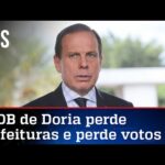 Doria sai derrotado da eleição de domingo