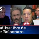 Comentaristas analisam live de Jair Bolsonaro de 26/11/20