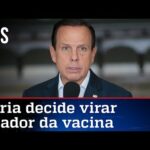 Doria quer vacina chinesa mesmo sem registro da Anvisa