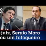 Moro tenta atacar Carlos Bolsonaro e cita gabinete do ódio