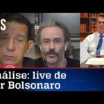 Comentaristas analisam live de Jair Bolsonaro de 05/11/20