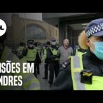 Protestos contra restrições ligadas à covid: mais de 60 são detidos em Londres