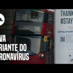 Variante do coronavírus preocupa Inglaterra