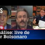 Comentaristas analisam a live de Jair Bolsonaro de 10/12/20