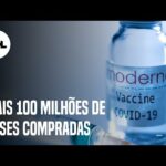 Covid-19: EUA compram mais 100 milhões de doses da vacina da Moderna