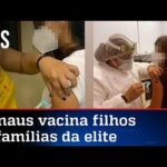 Manaus descarta grupo de risco e vacina grupo de ricos