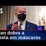Auxiliar de Biden quer uso de DUAS máscaras ao mesmo tempo