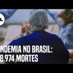 Brasil registra 1.242 mortes por covid-19 nas últimas 24h; maior desde agosto