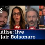 Comentaristas analisam live de Jair Bolsonaro de 07/01/21