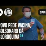 Com cloroquina, Bolsonaro implementa maior show de ilusionismo do mundo | Leonardo Sakamoto