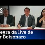 Íntegra da live de Jair Bolsonaro de 14/01/21