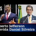 Ameaçado no PSL, Daniel Silveira é convidado para o PTB por Roberto Jefferson