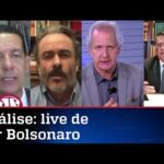Comentaristas analisam live de Jair Bolsonaro de 18/02/21