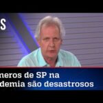Augusto Nunes: Bolsonaro não se intrometeu no combate à pandemia em SP
