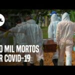 Brasil atinge 250 mil mortes por covid-19 e tem momento mais grave da pandemia
