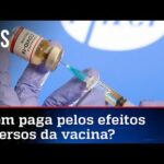 Senado obriga Brasil a se responsabilizar por efeitos da vacina; Bolsonaro pode vetar