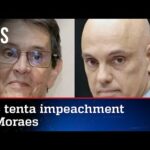 Roberto Jefferson protocola impeachment de Alexandre de Moraes