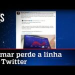 Gilmar Mendes desinforma e ataca Ernesto Araújo no Twitter