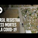 Brasil registra maior média de mortes por covid-19 pelo 3º dia consecutivo