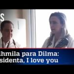Médica que tentou ser ministra canta para Dilma Rousseff
