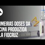 Fiocruz entrega primeiras doses nacionais contra covid-19
