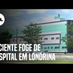 Paciente foge de hospital em Londrina após saber de possível intubação