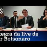 Íntegra da live de Jair Bolsonaro de 18/03/21