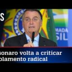 Bolsonaro diz que apenas mostrou números e não quis provocar governadores