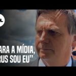 Bolsonaro volta a criticar imprensa: Para a mídia, o vírus sou eu