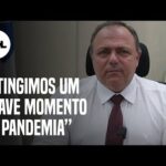 Pazuello fala em “dia difícil” na pandemia e cita vacinas da Pfizer e Janssen