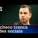 Com medo do povo, Rodrigo Pacheco fecha contas nas redes sociais