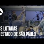 Hospitais lotados em SP: Doria mostra vídeos de UTIs com ocupação máxima no estado