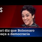 Marcia Tiburi faz campanha pelo impeachment de Bolsonaro