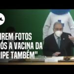 Queiroga pede que população tire foto após tomar vacina da gripe: É tão importante quanto da covid